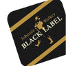 Johnnie Walker Black Label coasters made of high-quality double-sided PVC, 10cm square, anti-fouling and anti-scalding, easy to clean.