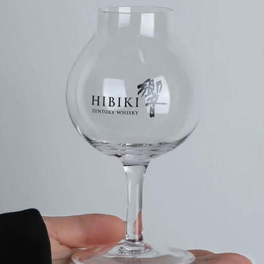 Hibiki Professional Blender Whisky Glass held in hand for whiskey tasting