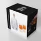 Trooper decanter set packaging featuring a 650ml decanter and two matching glasses for whiskey enthusiasts.