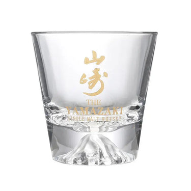 Yamazaki Gold Character Whisky Tumbler with Mount Fuji Design